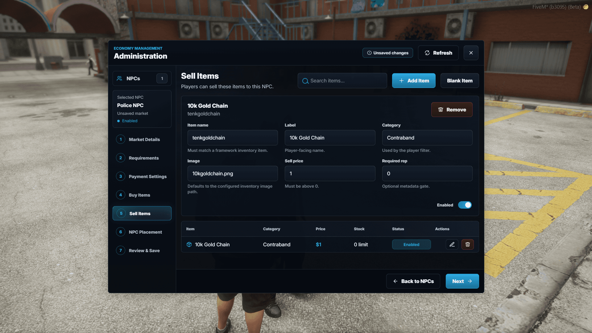 Black Market System screenshot 3
